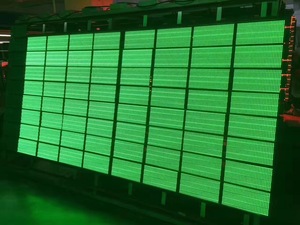 Messaggio in movimento a scorrimento rosso P10 54x10 pollici segno display a Led a matrice di punti per esterni - Product Image 4