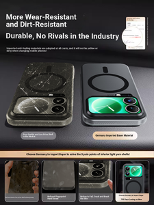 Kaou Ốp lưng điện thoại TPU từ tính siêu mỏng mờ kinh doanh có sạc không dây Xiaomi17 Pro Max/15 bảo hiểm siêu đầy đủ chống sốc - Product Image 5