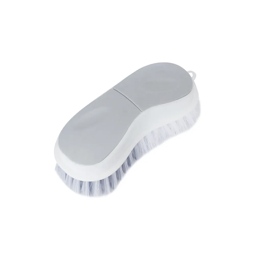 Nuovi prodotti 2024 Economy Utility spazzola per la pulizia a mano spazzola in plastica con corpo in setola per vestiti portatili
