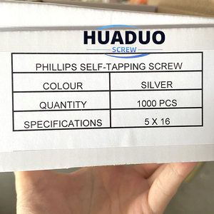 1000 adet/kutu şerit harmanlanmış ANTI-pas RUSPERT havşa akıllı vida #10*5/8 M4.8 * 16mm Metal ahşap çatı vidası - Product Image 6