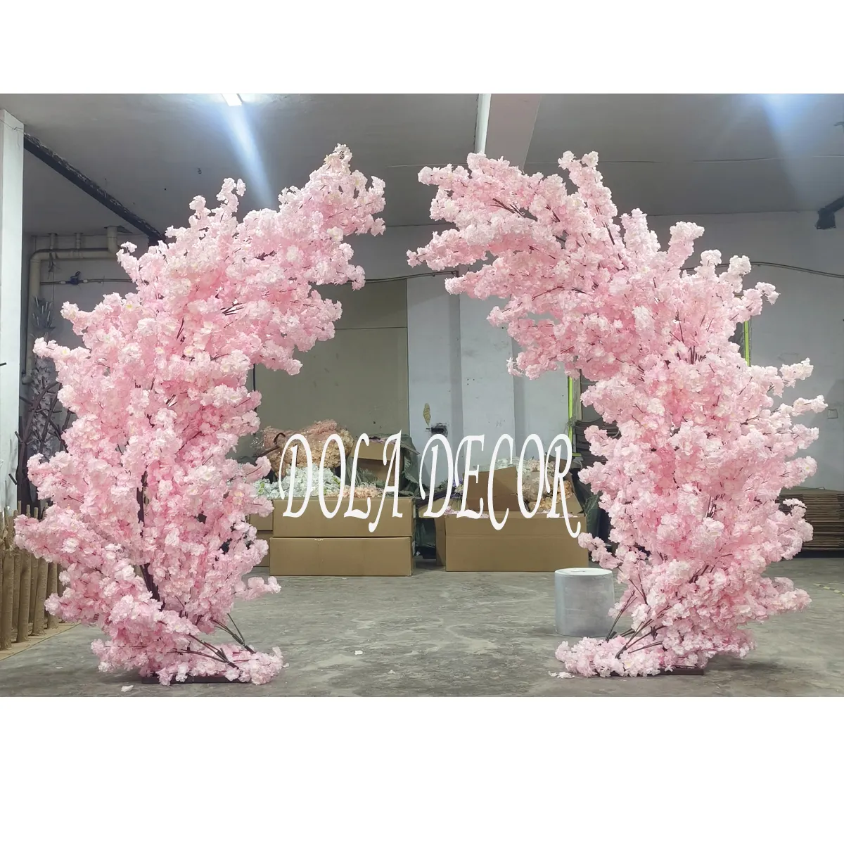 Meilleure vente d'arbre de Sakura artificiel DOLA arbre de fleurs de cerisier artificiel pour la décoration de mariage