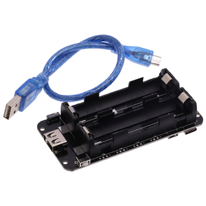 Dual 18650 Lithium Battery Shield V3/V8 <strong>Power</strong> Bank 1 Way Charging Module 5V/3A 3V/1A Type-C Micro <strong>USB</strong> for <strong>Raspberry</strong> <strong>Pi</strong> ESP32S - Product Image 6