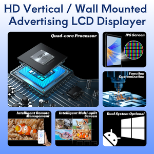 LINO Custom Free CMS Software Indoor Totem Touchscreen Bodenst änder 4K Vollbild LCD Werbung Digital Signage und Displays - Product Image 3