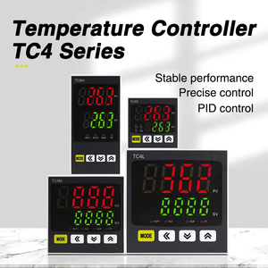 FCGK 48x96 controlador de temperatura PID inteligente calentador pantalla LCD OEM y ODM compatible con control de temperatura de horno eléctrico