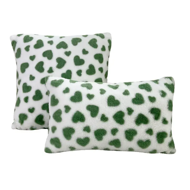 Modern Sofa Pillow Cover Decorative Outdoor Love Print 100% Polyester Fabric Office Sofa cushion
