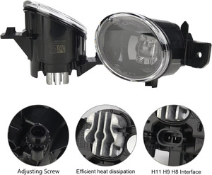 ไฟตัดหมอก LED ด้านหน้ารุ่นปรับปรุงสำหรับ Subaru XV crosstrek Forester Outback WRX STI BRZ LEGACY - Product Image 4