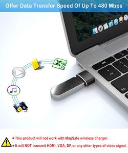 อะแดปเตอร์ Type C USB C ตัวเมียเป็น USB2.0ตัวผู้แปลง OTG - Product Image 5