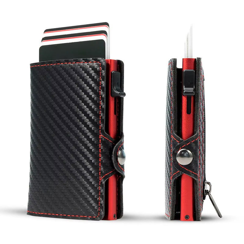 Carbon Fiber Black & Red