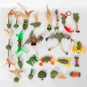 Multi Designs Cute <strong>Catnip</strong> Toy with Rope Felt Natural Non-toxic Pet Cat Chew Toys Indoor Outdoor Interactive Cat Teaser Toy - Product Image 1