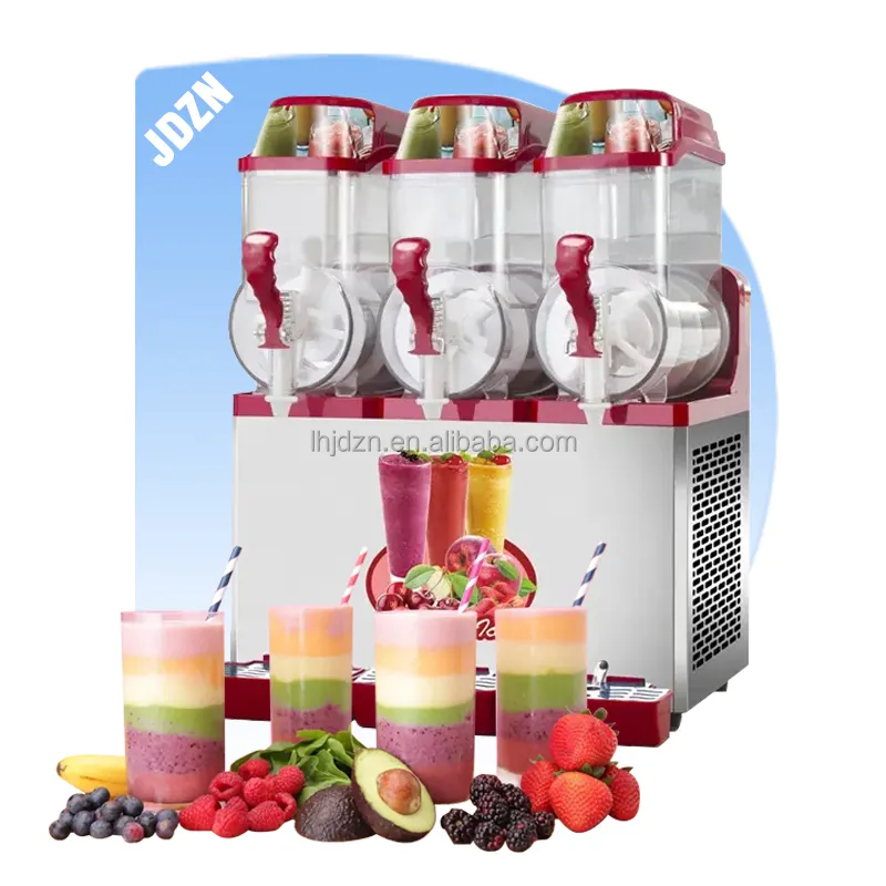 Ice slushy machine/Commercial frozen drink machine margarita slush/electric smoothie slush making machine