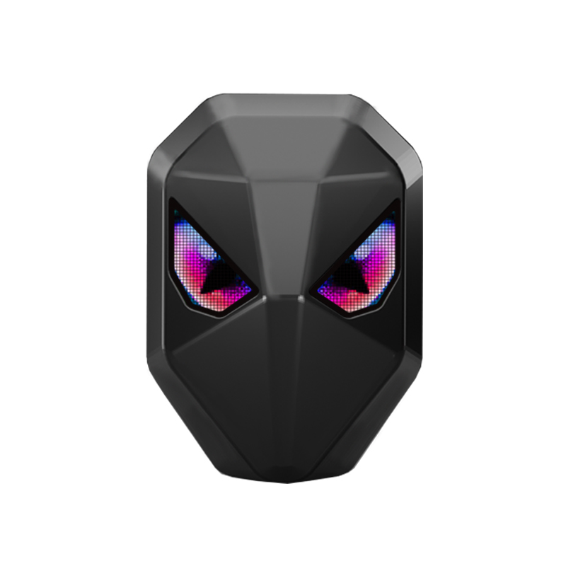 Armadura de ojo demoníaco negra