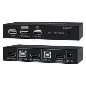 4K hdmi <strong>Kvm</strong> <strong>Switch</strong> 2input 1output 4K 30Hz Automatic Switching <strong>Kvm</strong> 2port