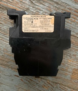 Nuovo e originale Plc ALLIS C210C * 3 contattore 3 poli DESIGN compatto C21 pesante 600VAC PLC Controller di programmazione - Product Image 2
