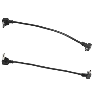 90度直角USB 2.0 a公到迷你B公数据充电电缆Usb支持定制电缆 - Product Image 5