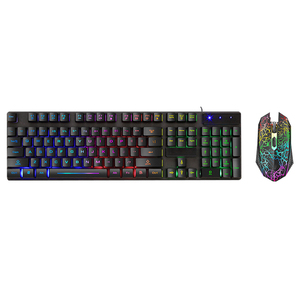 Proveedor de fábrica teclado LED Promoción Mini Cable recargable Estudio Juego Oficina ratón y teclado para juegos - Product Image 3