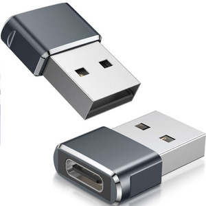 USB C-Anschluss Buchse zu USB-Stecker Adapter Typ A Netz ladekabel USB A-Anschluss - Product Image 1