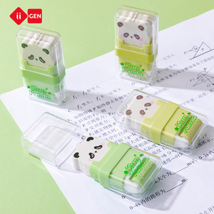 IIGEN simpatico panda rullo eraser creativo nuovo design scuola gomma gomma gomma da cancellare per animali