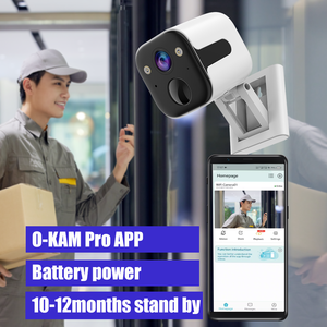 Cámara de seguridad inalámbrica a prueba de agua visión nocturna batería de baja potencia detección de movimiento Sensor CMOS Wifi Mini Cámara al aire libre - Product Image 3