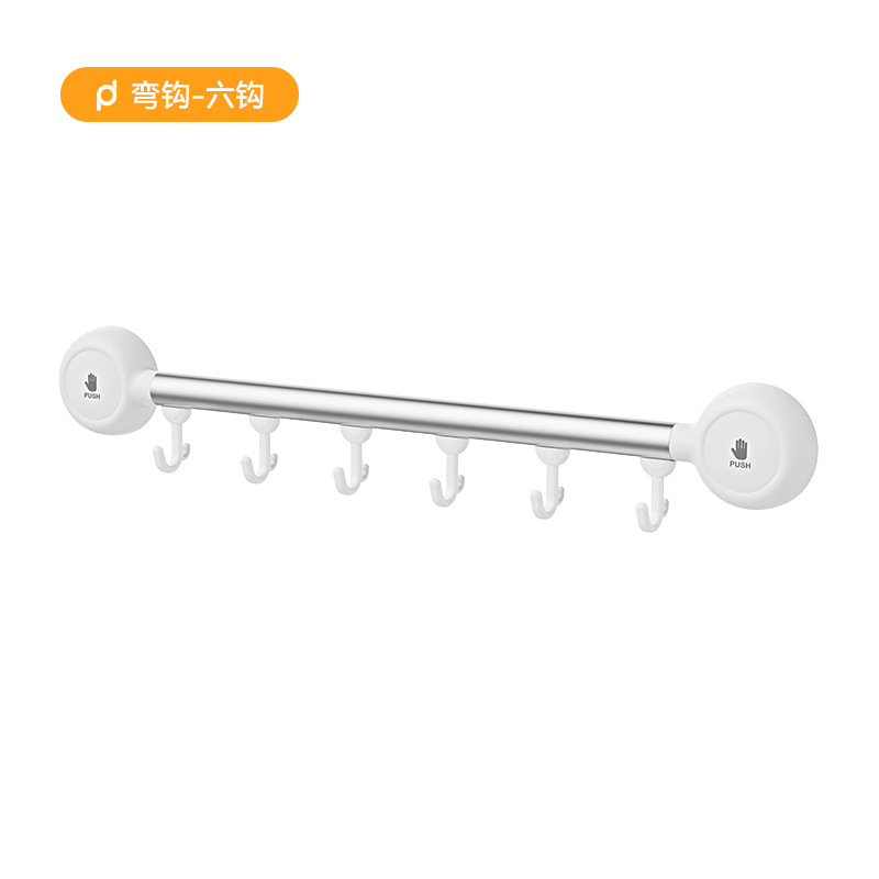 White 6 hooks
