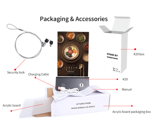 Thiết Kế Mới Nhất <span class=keywords><strong>Acrylic</strong></span> Quảng Cáo Hiển Thị Cho Thuê Ngân Hàng Điện Cho Nhà Hàng Bar Bàn - Product Image 6