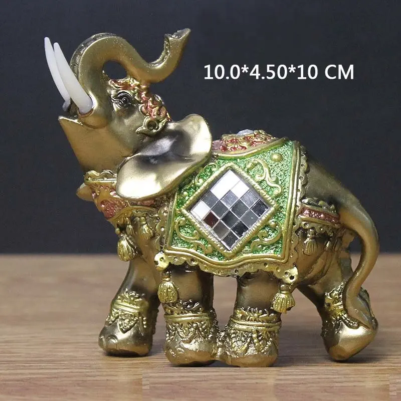 Fil reçine hatıra hediye hayvan dekor fil heykelcik ev dekor heykelleri
