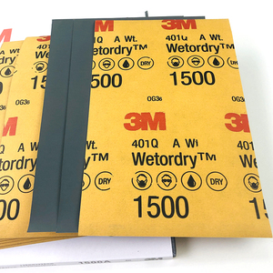 Hot Bán 3M 401Q Không Thấm Nước Mài Mòn Sanding Giấy Mài Mòn Tấm 1000 2500 Grit Ướt Hoặc Khô Cát Giấy - Product Image 5