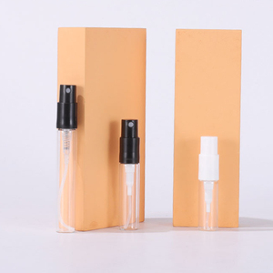 1.8ml 2ml 2.5ml atomizzatore piccolo campione <span class=keywords><strong>Mini</strong></span> vuoto bottiglia di profumo Spray di vetro con Spray di vetro bottiglia di profumo tubo con adesivo - Product Image 1
