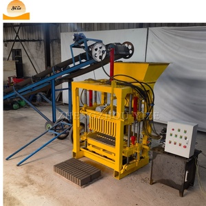 Macchina per la produzione di blocchi di mattoni di cemento a vibrazione ad incastro della pressa idraulica automatica macchina per la produzione di mattoni a blocchi cavi - Product Image 6
