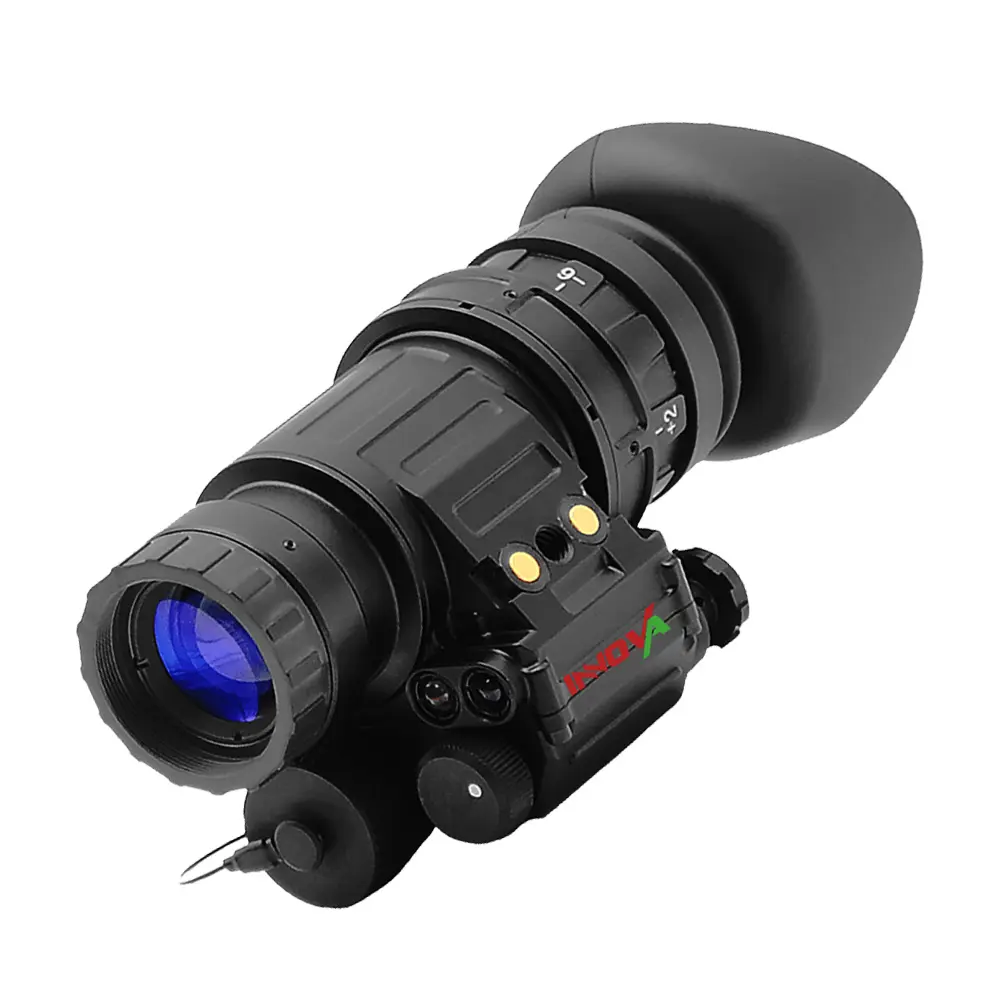 OEM ODM Handheld Gen2+ FOM 1400+ Automatic Manual Gain Hunting Night Vision Monocular PVS14 Monokular