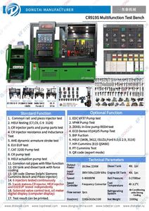 CR919、CR919S CRI CRP HEUI EUI/EUP HP0 PUMP CAT320DコーディングBIPテストVP37。Vp44.RED4、オイルカウントディスプレイ - Product Image 3