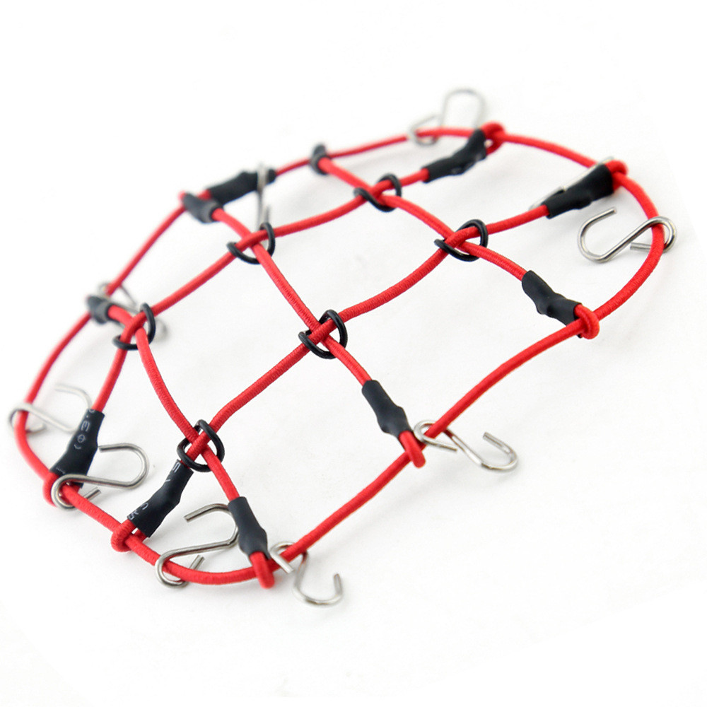 Red luggage net