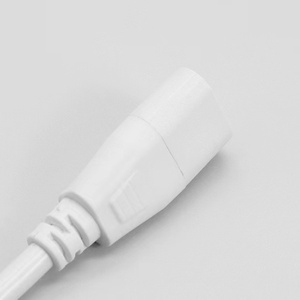 T8 T5หลอดไฟ LED รองรับสายเชื่อมต่อหางปลั๊กสายไฟ8.5มม. ระยะห่าง2คอร์0.5 Mm2 T8พีวีซีตัวผู้ปลั๊ก DC IEC - Product Image 2