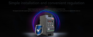 VM600-2SR75G周波数変換器0.75kW 220V単相入力三相出力VFD ACモーター制御用 - Product Image 6
