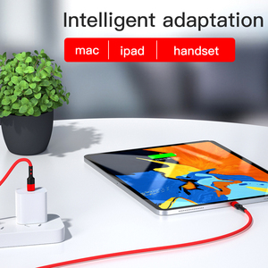 Yüksek kalite 60W tip c tipi c hızlı şarj naylon örgülü Usb C PD kablo cep telefonu için Samsung için iPhone 16 15 - Product Image 4