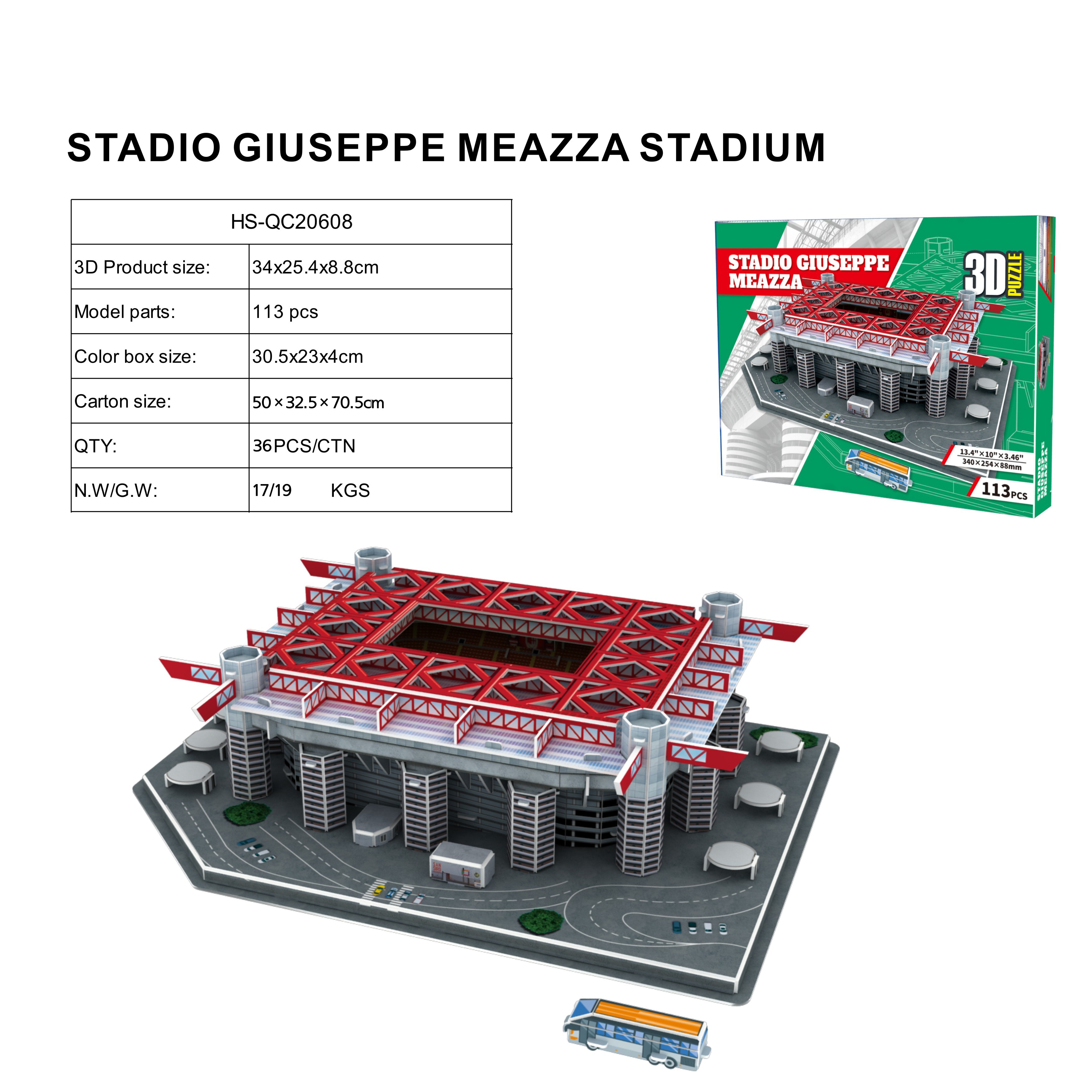 HS-QC20608 STADIO GUISEPPE MEAZZA