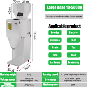 Máquina automática de conteo de sellado y llenado de bolsas de plástico pequeñas para alimentos, aperitivos, té, azúcar, componentes básicos PLC, Envasado de arroz - Product Image 6