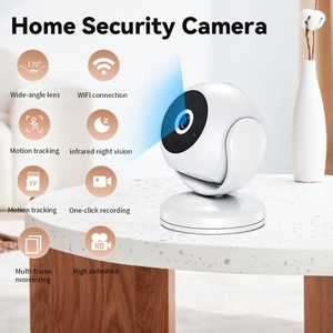4MP 1080P kapalı Mini güvenlik kamera PTZ teknolojisi WIFI 4G ağ hareket algılama için bebek Pet SD/bulut/hafıza kartı CMOS - Product Image 3