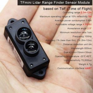 TFmini Indoor 0.3-12m 100Hz LiDAR <strong>Module</strong> Laser Radar <strong>Sensor</strong> (12C Interface) for RC Drone Obstacle <strong>Avoidance</strong> - Product Image 3