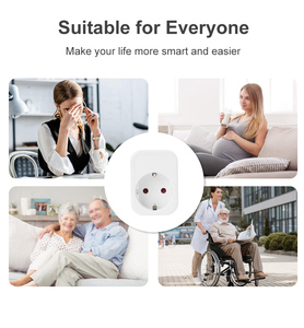 WIFI veya uzaktan kumanda akıllı ev elektrik priz almanya standart Google ev akıllı fiş - Product Image 6