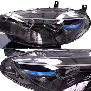 2009 ve 2013 BMW X5 X6 için uygun, E70 E71 modifiye OSS far çift renkli anahtarı DRL RGB X işık özel far ile - Product Image 4