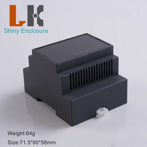 71.5*90*58mm New <strong>Switch</strong> Controller Enclosure ABS Flame Retardant Material PLC Industrial Control Din Rail <strong>Box</strong> - Product Image 2