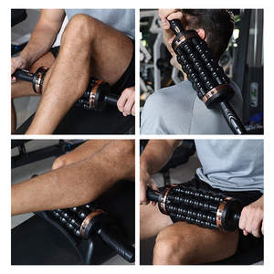 <span class=keywords><strong>2025</strong></span> New Arrival cấp bằng sáng chế không dây cơ thể con lăn massage có thể sạc lại rung 360 Cán Bộ gõ Massager mới nhất phát hành - Product Image 5