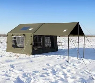Tenda principale + espansione (Tettoia)