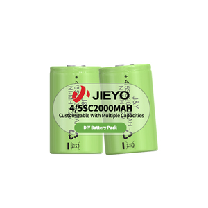 Jieyo NIMH pil 1.2V 4/5 SC 2000mAh şarj edilebilir silindirik 4/2000 elektrikli araçlar mah 10C Ni-MH piller hücre için - Product Image 3