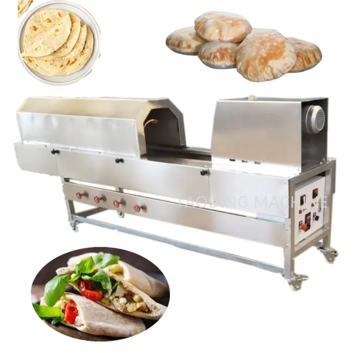 Máquina de fazer Rumeli Roti para ser estável, máquina de tortilha mexicana, máquina de fazer pão, linha de produção de pão