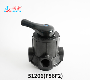 Ручной керамический фильтр для воды Runxin F56F2, 1 ''черный корпус с пластиковой ручкой, настраиваемая структура - Product Image 2