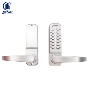Wasserdichtes digitales Code Keyless-Haustür schloss mit mechanischer Tastatur Druckknopf Passwort Türschloss - Product Image 4