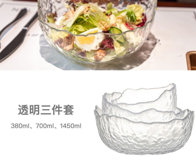 Transparent Large Small Medium