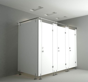 Polybett hpl קומפקטי laminate מחיצות מערכת שירותים