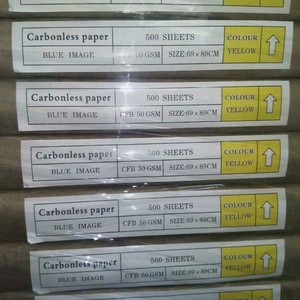Impresora continua de papel de forma de computadora Ncr de 3 capas en papel de computadora sin carbón de resma